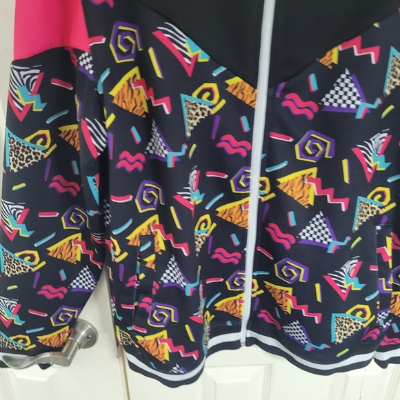 Screenshot hip hop neon graphics track jacket size large - Picture 8 of 13